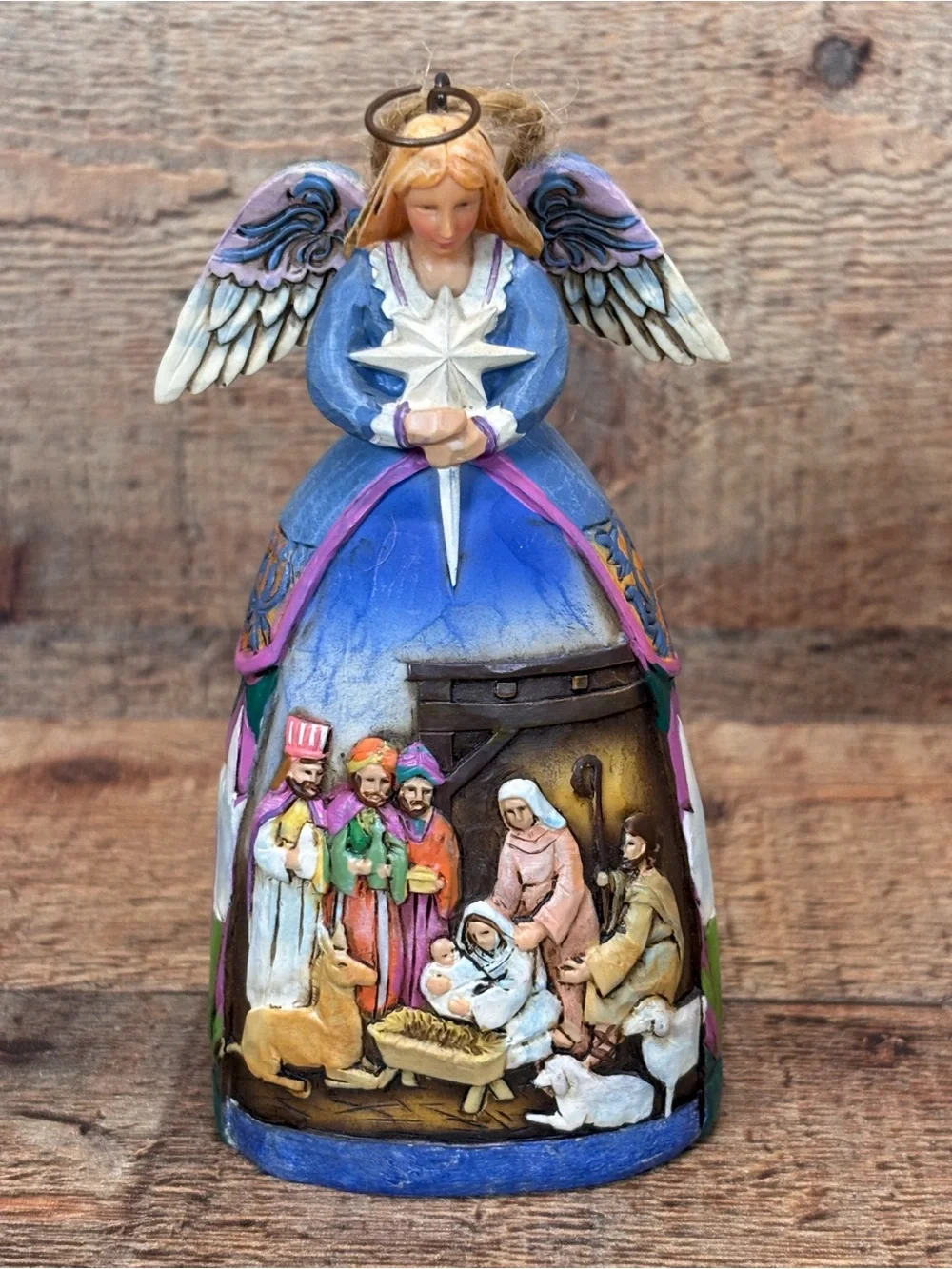 Jim Shore 2006 Heartwood Creek Angel Nativity Dress 4.5